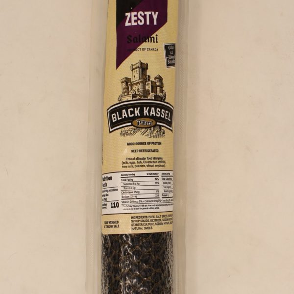 Black Kassel Zesty Gold Salami Black Kassel Zesty Gold Salami
