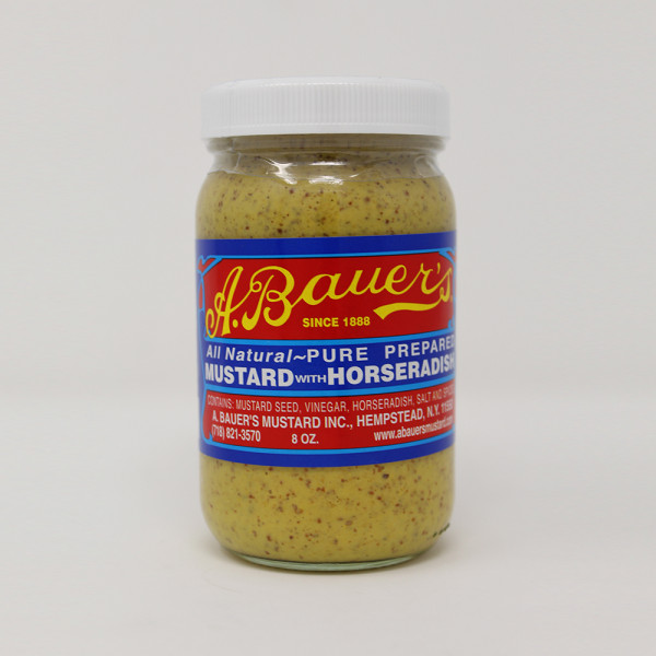 Bauer's Mustard with Horse Radish