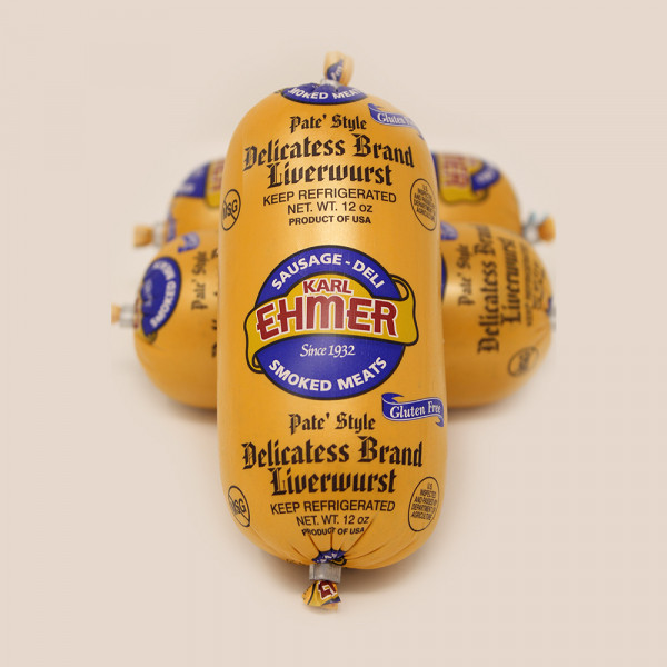 Deli Liverwurst From Karl Ehmer Quality Meats & Deli Products