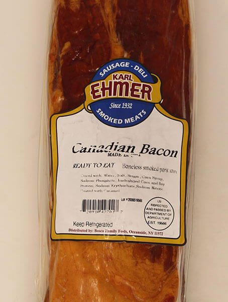 Canadian Bacon (Full Loin) Canadian Bacon (Full Loin)