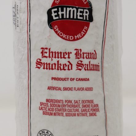 Ehmer Brand Smoked Salami