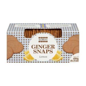 Nyakers Lemon Ginger Snaps