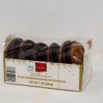 Favorina Lebkuchen Glazed Gingerbread Cookies with Chocolate (7oz)