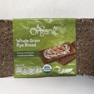 Organic Whole Grain Rye Bread
