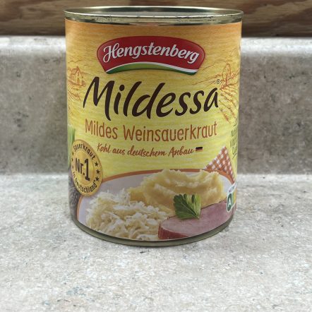Hengstenberg Mildessa Mildes Weinsauerkraut