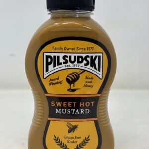 Pilsudski Sweet Hot Mustard w/ Honey – Gourmet 12 oz