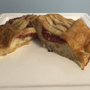 Cherry Cheese Strudel